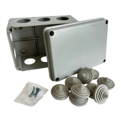 Коробка распределительная Kopos 8117 (KD) для о/п 150x110x70 мм, 10хØ мм, IP55