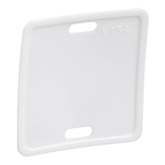 Бирка кабельная IEK У-134, квадрат 55 х 55 мм [UZMA-BIK-Y134-S]