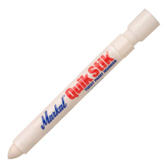 Твердый маркер-краска Markal Quik Stik, белый, 17 мм [61051]