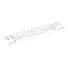 Распорка канала Kopos EKD - REKO 120X40 (HB), белая