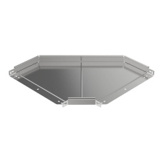 Поворот IEK ESCA 5, 90° 50х600-1.2 [ES5-PG-90-050-600-12]