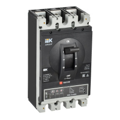 Автоматический выключатель IEK ARMAT литой корпус 3P I 85кА 630А электронный стандартный [AR-MCCB-3I-085-0630A-ELSC]