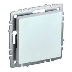 Заглушка IEK BRITE c суппортом МЗ10-БрЖ жемчужная [BR-PL10-K36]