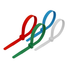 Набор хомутов-стяжек нейлоновых Rexant НХ-1, тубус (200 шт) [07-7201]