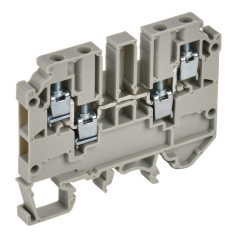 Клеммная колодка многовыводная IEK "ARMAFIX" CTS-MC 4 мм², фаза, серая [YCT12-00-4-K03-004]