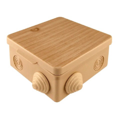 Коробка распределительная Kopos wood style RK 8110 (SD) для о/п 100x100x50 мм, 8хØ25 мм, IP54