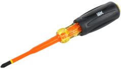 Отвертка диэлектрическая SLIM PH2х100 IEK Т3 ARMA2L 5 [A2L5-SC31-T3-PH-20-100]