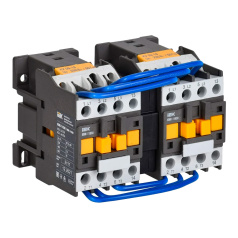 Контактор IEK КМИ-11830 реверс 18А 230В/АС3 2NO [KKM13-018-230-20-1]