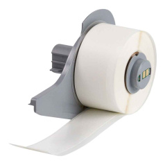 Перемещаемые наклейки Brady M71C-1000-498 виниловая ткань 25.4 мм х 9.14 м, белые [brd104298]