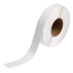 Этикетки Brady BPT-620-499 нейлоновая ткань, 12.7 х 25.4 мм, белые, 1000 шт [brd217082]