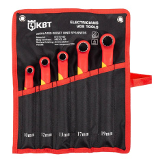 Набор диэлектрических накидных ключей КВТ НИК-Н-05 ПРОФИ [105671]