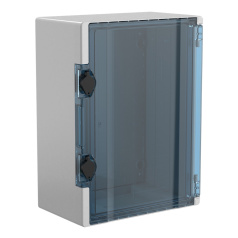 Корпус пластиковый IEK ЩМПп TETRA 400х300х170мм IP66 прозрачная дверь [TR5-11-N-040-30-17-65]