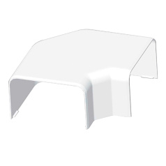 Поворот 90° Kopos EKE 100X60, 8553 (HB), белый