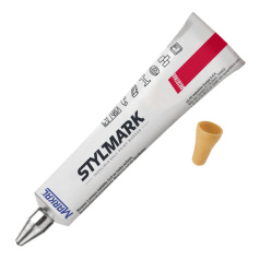 Термостойкая маркировочная паста Markal Stylmark до 200°C, оранжевый, 3 мм [96656]