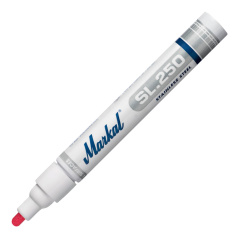 Маркер для нержавеющей стали Markal SL.250, красный, 3 мм [31200329]