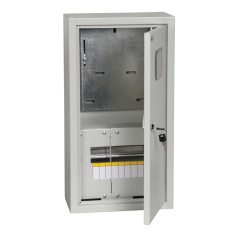 Корпус металлический IEK TITAN ЩУРн-3/9, 540х290х165 мм, IP31, серый [MKM32-N-09-31-ZO]