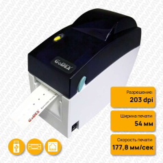 Термопринтер медицинских браслетов Godex DTBand, 203 dpi, USB, RS232, Ethernet [011-DT2E12-00B, 011-DT2132-00A]