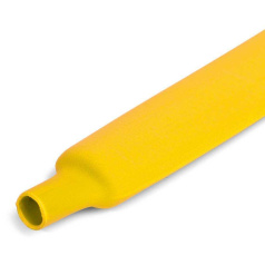 Трубка термоусадочная КВТ ТУТнг-LS-4/2 желтая, усадка 2:1 [102197]