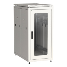 Шкаф сетевой 19" ITK LINEA N 24U 800х1000 мм, серый [LN35-24U81-GM]
