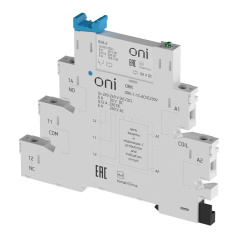 Реле интерфейсное с розеткой ORK ONI 1C 230В AC/DC [ORK-1-1C-ACDC230V]