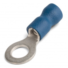 Наконечник кольцевой изолированный КВТ НКИ 2.5-5 с ПВХ манжетой [47478]