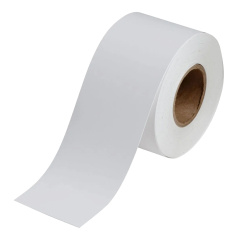 Бирка Brady J20C-2500-2551 полиэстер с виниловым покрытием, 64 мм х 15.24 м, белая [gws150012]