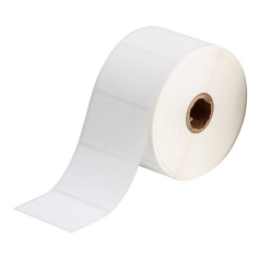 Этикетки Brady BPT-540-500 бумага, 101.6 х 127 мм, белые глянцевые, 3660 шт [brd236710]