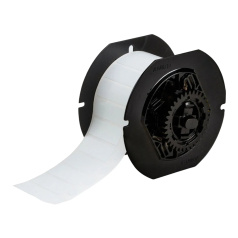 Этикетки Brady B33-190-492 полиэстер, 41.28 х 15.24 мм, диаметр 9.53 мм, белые, 1500 шт [gws134096]