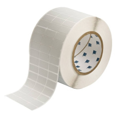 Этикетки Brady THT-5-434-10 полиэстер, 25.4 х 12.7 мм, серебристые глянцевые, 10000 шт [brd30280]