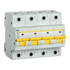 Автоматический выключатель IEK KARAT ВА47-150 4P C 63А 15кА [MVA50-4-063-C]
