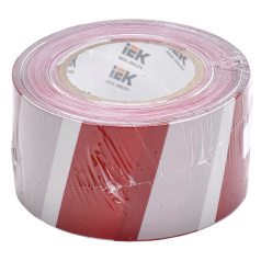 Лента оградительная IEK ЛО-200, 50 мм х 200 м, красно-белая [UST11-200-050-035-K58]