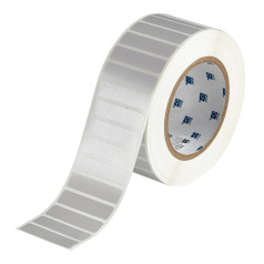 Этикетки Brady THT-53-413-3 полиэстер, 50.8 х 12.7 мм, серебристые, серебристые, 3000 шт [brd104174]