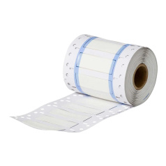 Термоусадочный маркер Brady 3PS-1000-2-WT-SC полиолефин, 50.8 х 42.2 мм, белые, 100 шт [brd114242]