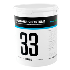 Краска для медицинских учреждений и пищевых производств Elastomeric 33 Cleanic, База C прозрачная, 2.5 л