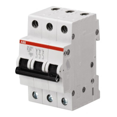 Выключатель автоматический модульный ABB SH203L 3P C 63А 4.5кА C63 [2CDS243001R0634]
