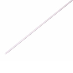 Термоусаживаемая трубка Rexant 1.0/0.5 мм, белая, усадка 2:1, с подавлением горения, нарезка по 1 м [20-1001]