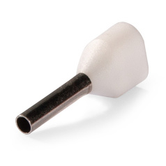 Наконечник штыревой втулочный изолированный КВТ НШВИ(2) «ЕВРО» 0.5-8 [103243]