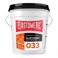 Преобразователь коррозии Elastomeric 033 Rust Converter, прозрачный, 17 кг