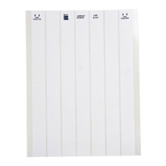 Этикетки Brady LAT-8-747-10 на листах LETTER, 25,40 х 9,53 мм, белые (58 листов) [brd29721]