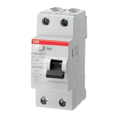 Выключатель дифференциального тока (УЗО) ABB 2п 40А 300мА тип AC FH202AC-40/0.3 [2CSF202003R3400]