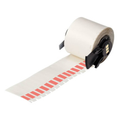 Самоламинирующиеся этикетки Brady M6‐28‐427‐RD винил, 6.35 х 38.1 мм, красные, 750 шт [brd173787]