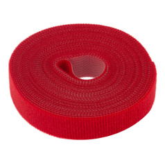 Лента-липучка многоразовая Rexant 20 мм х 5 м, красная [07-7524]