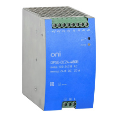 Блок питания OPSE ONI 220В AC/24В DC 480Вт [OPSE-DC24-480B]