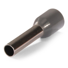 Наконечник штыревой втулочный изолированный КВТ НШВИ «ЕВРО» 4.0-12 [103205]