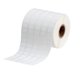 Этикетки Brady BPT-12-8423-2.5 полиэстер, 12.7 х 11.1 мм, белые глянцевые, 2500 шт [brd236704]