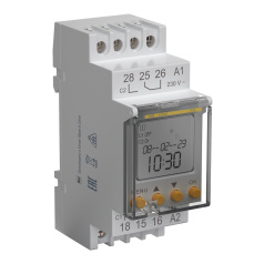 Таймер астрономический ТА80 IEK KARAT 16А 230В на DIN-рейку [MTA-A-16]