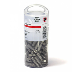 Набор бит Wiha Standard Pozidriv 7929ZPZ, 1/4" PZ2 х 25 мм (100 шт) [wih40462]