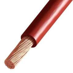 Провод медный ПуГВнг(А)-LS, 1х25 мм², 450/750В, красный [2140]