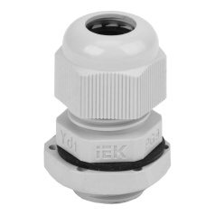 Сальник IEK PG 9, полиамид, 6-7 мм, серый [YSA20-08-09-54-K41]