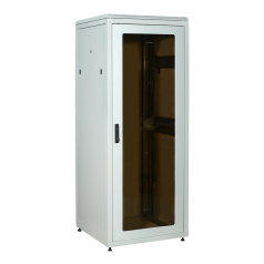 Шкаф сетевой 19" ITK LINEA N 18U 800х800 мм, серый [LN35-18U88-GM]